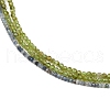 Natural Kyanite & Olive Quartz Beads Strands G-RM2025425-A02-2mm-4