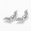 Tibetan Style Alloy Beads X-TIBEB-1000-AS-LF-2