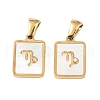 Constellations Natural White Shell Pendants STAS-M338-01D-G-1