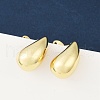 Rack Plating Brass Teardrop Stud Earrings EJEW-R150-05G-2