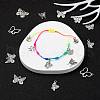 72Pcs 18 Style Tibetan Style Alloy Pendants TIBEP-LS0001-10-7