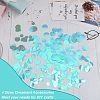 Olycraft 1300Pcs 4 Style Ornament Accessories PVC-OC0001-11B-4