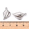 304 Stainless Steel Pendants STAS-T065-27P-3