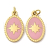 304 Stainless Steel Enamel Pendants STAS-U061-23G-01-1