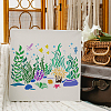 Large Plastic Reusable Drawing Painting Stencils Templates DIY-WH0202-228-4