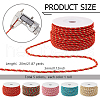   5 Rolls 5 Colors Polyester Thread OCOR-PH0005-10-2