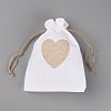 Jute Blank DIY Craft Drawstring Bag CW-TAC0001-09B-3