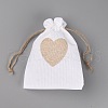 Jute Blank DIY Craft Drawstring Bag CW-TAC0001-09B-3