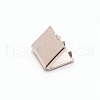 Brass Ribbon Crimp Ends KK-WH0044-04A-P-2
