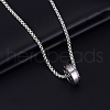 Alloy Pendant 201 Stainless Steel Chain Necklaces for Men FS-WG147E5-13-1