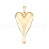 Rack Plating Alloy Big Pendants FIND-N005-54G-1