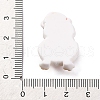 Christmas Duck Theme Opaque Resin Cabochons RESI-Q010-03D-3