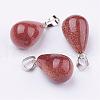 Synthetic Goldstone Pendants G-K187-04C-1