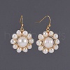 Brass Dangle Earrings EJEW-JE03073-1