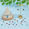 DICOSMETIC 80Pcs 8 Colors Alloy Enamel Charms ENAM-DC0001-84-5