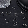 Beebeecraft 5 Pair 5 Style 925 Sterling Silver Earring Hooks & Leverback & Hoop Earrings Findings DIY-BBC0001-76-4