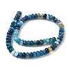 Natural Banded Agate Beads Strands G-F790-I01-01I-3