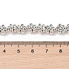 Tibetan Style Flower Alloy Bead Strands X-TIBEB-O007-08-RS-4