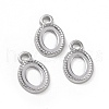 304 Stainless Steel Charms STAS-C003-10P-3