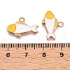 Alloy Enamel Pendants ENAM-T020-78B-3