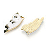 Alloy Enamel Pendants ENAM-N063-01F-2