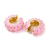 Brass Cuff Earrings for Women EJEW-A115-01G-02-2