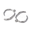 Non-Tarnish 304 Stainless Steel Pendants STAS-C066-22P-3