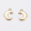 Long-Lasting Plated Brass Charms X-KK-F741-42G-2