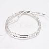 Grade AA Non-Magnetic Synthetic Hematite Bead Strands G-G652-19S-2