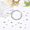 ARRICRAFT 80Pcs 8 Styles 304 Stainless Steel Bead STAS-AR0002-04-4