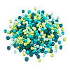 Opaque Glass Round Seed Beads GLAA-TAC0025-07A-02-8