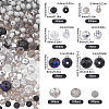 SUNNYCLUE Electroplate & Baking Painted Imitation Jade Glass Beads EGLA-SC0001-27C-2