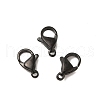 Ion Plating(IP) Polished 316 Surgical Stainless Steel Lobster Claw Clasps STAS-R072-11A-B-1