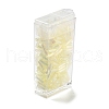 10G Ceylon Glass Twist Bugle Beads X-SEED-L012-01B-2