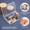  32Pcs 16 Style Natural Mixed Gemstone Chips Connector Charms FIND-TA0003-22-3