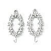 Non-Tarnish 304 Stainless Steel Connector Charms STAS-L269-035P-1