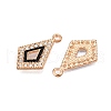 Alloy Enamel Pendants PALLOY-N176-93KCG-2