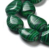 Synthetic Malachite Dyed Beads Strands G-P528-L07-01-4