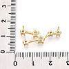 Brass Micro Pave Cubic Zirconia Pendants KK-N261-120E-G-3