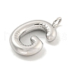 Non-Tarnish 304 Stainless Steel Pendants STAS-C102-15P-G-2