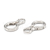 Zinc Alloy Spring Gate Rings PALLOY-L233-04A-P-3