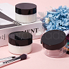 CRASPIRE 8Pcs Transparent Plastic Empty Portable Facial Cream Jar CON-CP0001-015B-4