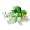 Plastic Artificial Aquatic Plants Decor DJEW-G025-04-2