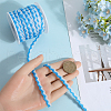 Gorgecraft Two Tone Polyester Wavy Fringe Trim Ribbon OCOR-GF0003-97C-3
