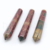 Natural Polychrome Jasper/Picasso Stone/Picasso Jasper Pointed Beads G-E490-E27-1