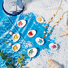 SUNNYCLUE 32Pcs Summer Beach Natural Shell Pendants FIND-SC0012-34-4