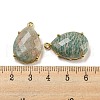 Natural Amazonite Pendants G-M431-10G-11-3