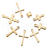 Kissitty 304 Stainless Steel Charms & Pendants STAS-KS0001-07G-5