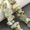 Natural Prehnite Beads Strands G-I283-F11-1