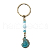 Alloy Conch Pendant Keychains KEYC-JKC01225-01-2